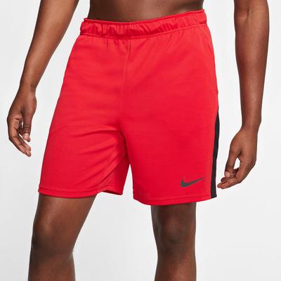 Nike Mens Dri-FIT 7 Inch Training Shorts - Gym Red/Black - main image