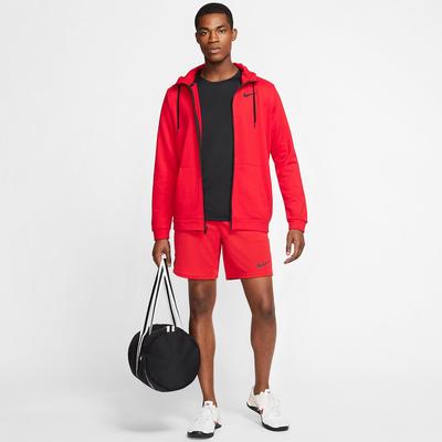 Nike Mens Dri-FIT 7 Inch Training Shorts - Gym Red/Black - main image