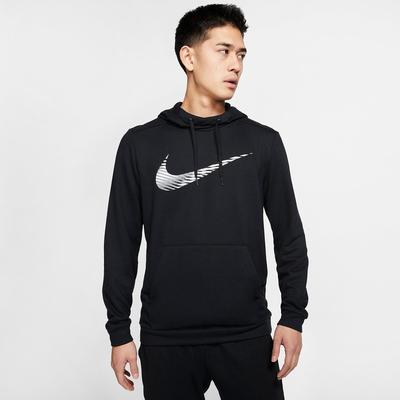Nike Mens Dri-FIT Training Hoodie - Black - main image