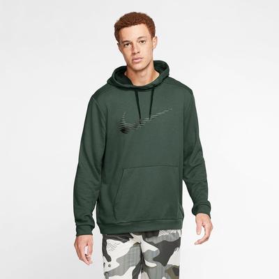 Nike dark green hoodie top