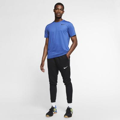 Nike Mens Dri-FIT Training Pant - Black/White - main image