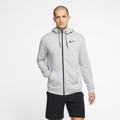 Nike Mens Full Zip Hoodie - Dark Grey Heather - main image