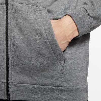 Nike Mens Full Zip Hoodie - Charcoal Heather - main image