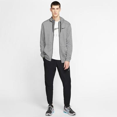 Nike Mens Full Zip Hoodie - Charcoal Heather - main image