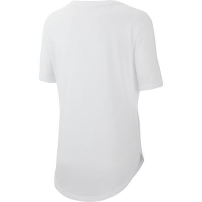 Nike Womens Graphic Tennis T-Shirt - White - main image