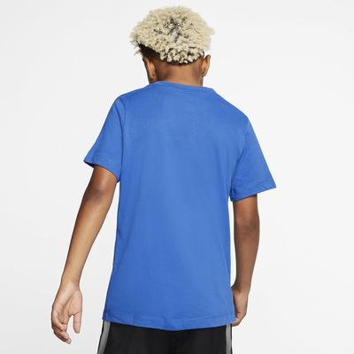 Nike Boys Graphic Tennis T-Shirt - Game Royal/White - main image
