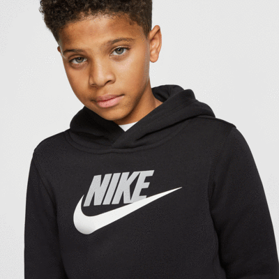 Nike Boys Sportwear Club Fleece Hoodie - Black - main image