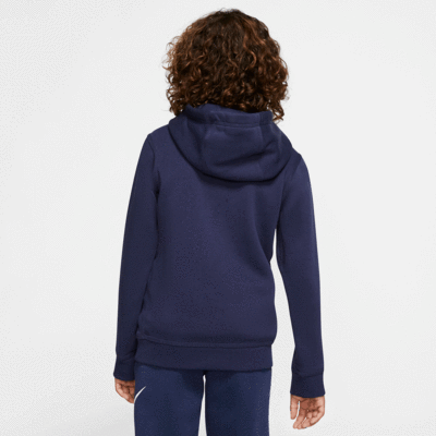 Nike Boys Sportwear Club Fleece Hoodie - Navy Blue - main image
