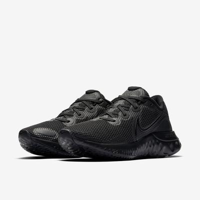 Nike Mens Renew Run Running Shoes - Black/Anthracite - main image