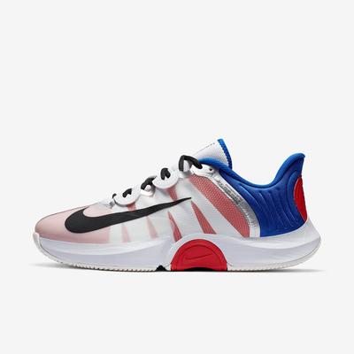 Nike Mens Air Zoom GP Turbo Tennis Shoes - White/Racer Blue - main image