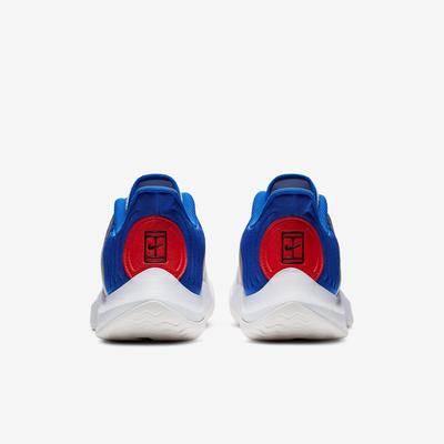 Nike Mens Air Zoom GP Turbo Tennis Shoes - White/Racer Blue - main image
