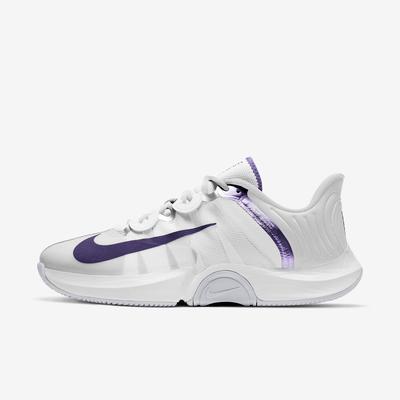 Nike Mens Air Zoom GP Turbo Tennis Shoes - White/Court Purple - main image