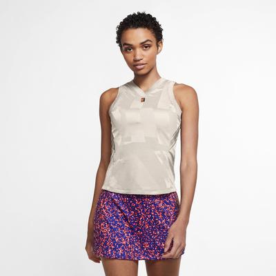 Nike Womens Dri-FIT Slam Tennis Tank - Guava Ice - main image