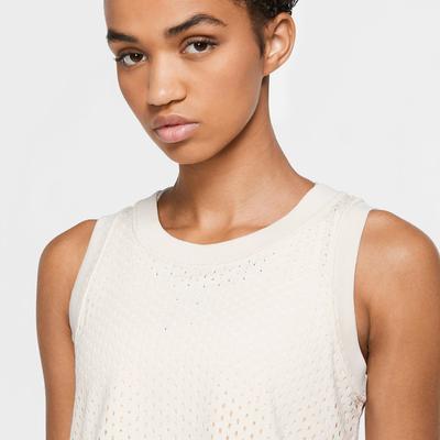 Nike Womens Dri-FIT Tennis Tank - Guava Ice/Black