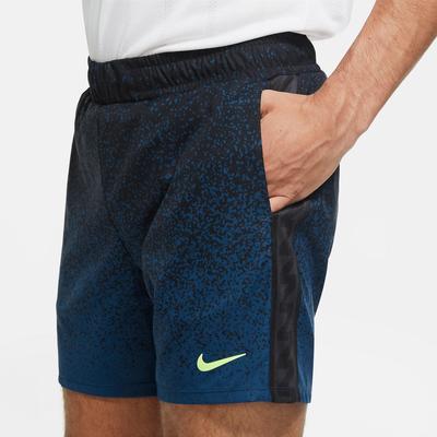 Nike Mens Rafa 7 Inch Tennis Shorts - Blud Void/Black - main image