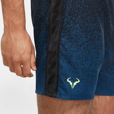 Nike Mens Rafa 7 Inch Tennis Shorts - Blud Void/Black - main image
