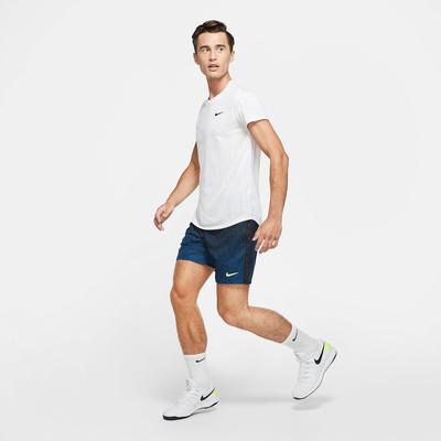 Nike Mens Rafa 7 Inch Tennis Shorts - Blud Void/Black - main image