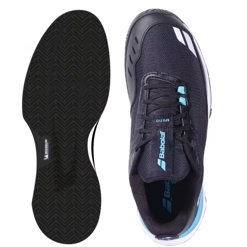 Babolat Mens SFX Evo Clay Tennis Shoes - Black/Blue - main image
