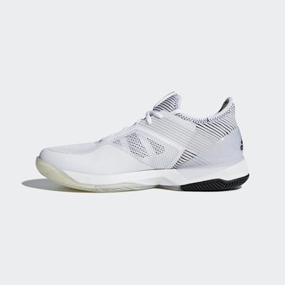 Adidas Womens Adizero Ubersonic 3.0 Tennis Shoes - White/Black