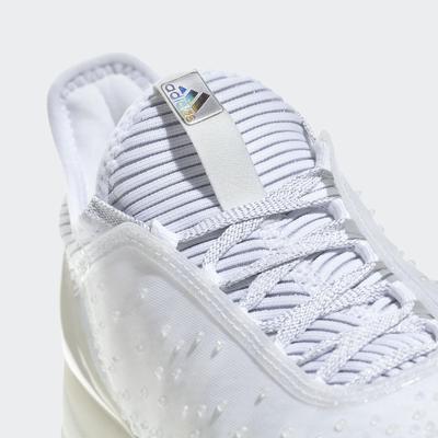 Adidas Womens Adizero Ubersonic 3.0 Limited Edition Tennis Shoes - White - main image