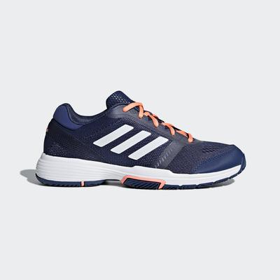 Adidas Womens Barricade Club Tennis Shoes - Indigo - main image
