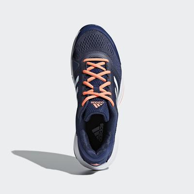 Adidas Womens Barricade Club Tennis Shoes - Indigo - main image