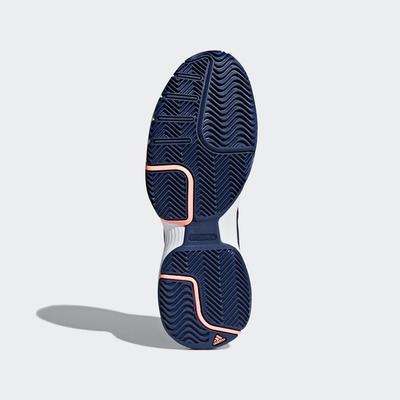 Adidas Womens Barricade Club Tennis Shoes - Indigo - main image
