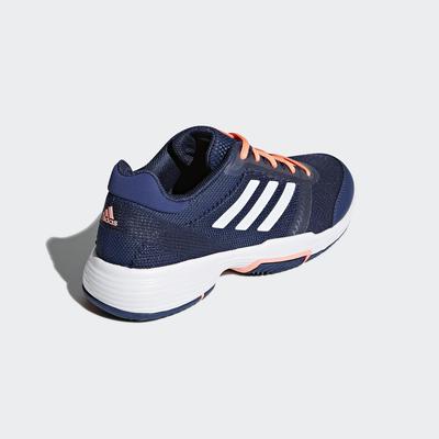 Adidas Womens Barricade Club Tennis Shoes - Indigo - main image