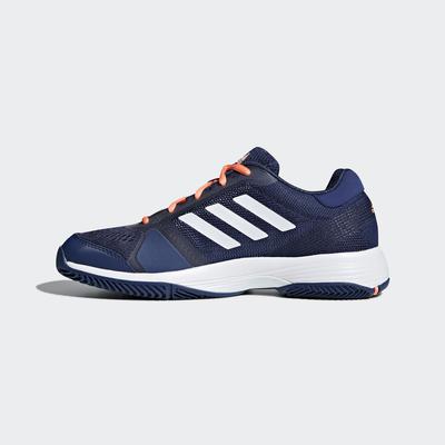 Adidas Womens Barricade Club Tennis Shoes - Indigo - main image