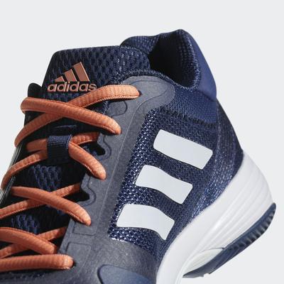 Adidas Womens Barricade Club Tennis Shoes - Indigo - main image