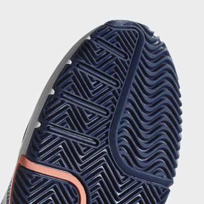 Adidas Womens Barricade Club Tennis Shoes - Indigo - main image