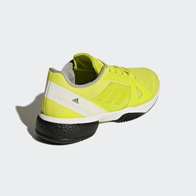Adidas Womens SMC Barricade Boost Tennis Shoes - Yellow - main image