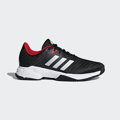 Adidas Mens Barricade Court 3 Tennis Shoes - Black/White - main image