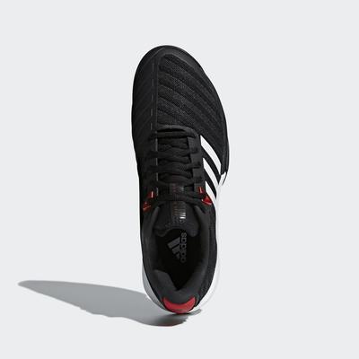 Adidas Mens Barricade 2018 Tennis Shoes - Black/White - main image