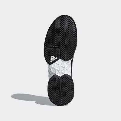 Adidas Mens Barricade 2018 Tennis Shoes - Black/White - main image