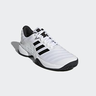 Adidas Mens Barricade 2018 Tennis Shoes - White