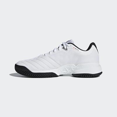 Adidas Mens Barricade 2018 Tennis Shoes - White - main image