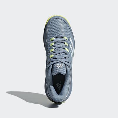 Adidas Kids Adizero Club Tennis Shoes - Blue/Yellow - main image