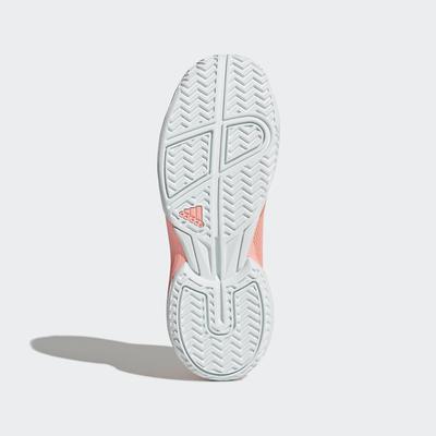 Adidas Kids Adizero Club Tennis Shoes - Chalk Coral/White - main image