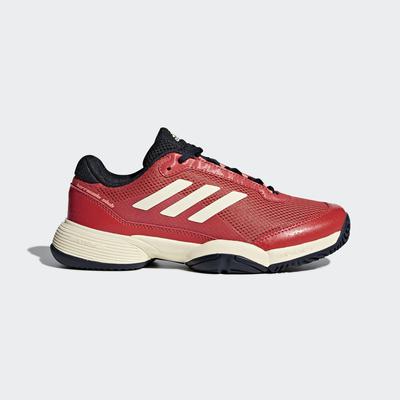  Adidas  Kids  Barricade Club Tennis Shoes  Coral 