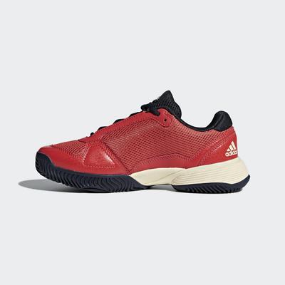 Adidas Kids Barricade Club Tennis Shoes - Coral - main image