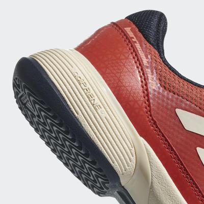 Adidas Kids Barricade Club Tennis Shoes - Coral - main image