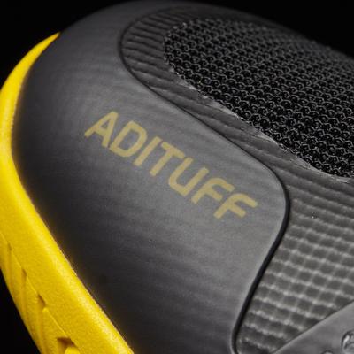 Adidas Mens Adizero Ubersonic 2.0 Tennis Shoes - Black/Yellow - main image