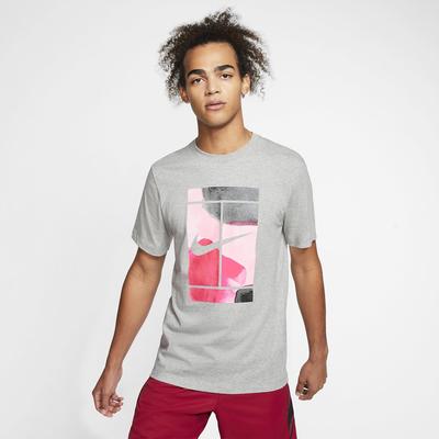 Nike Mens Tennis T-Shirt - Dark Grey/Heather - main image