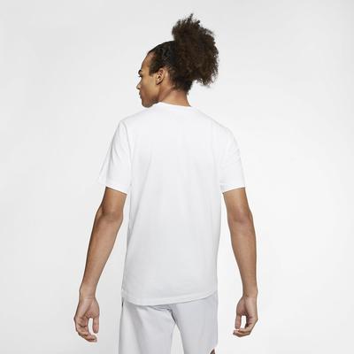 Nike Mens Tennis T-Shirt - White - main image