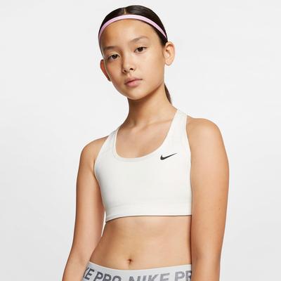 Nike Girls Reversible Printed Sports Bra - Atmosphere Grey - main image