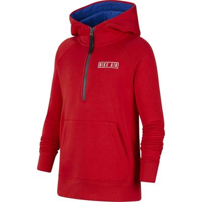 Nike Air Boys Half Zip Hoodie - Red - main image