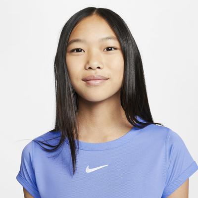 Nike Girls Dri-FIT Top - Light Blue