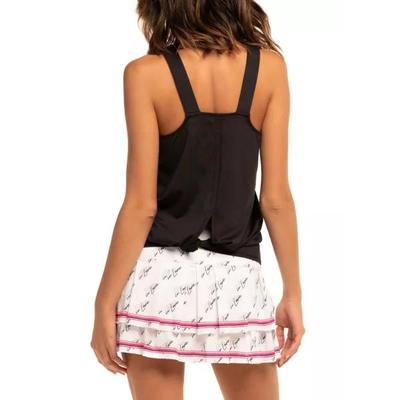 Lucky in Love Womens My Lucky Tie Back Tank  - Black - main image