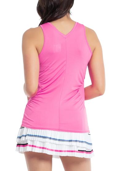 Lucky in Love Womens Gather Around Tank - Pink - main image